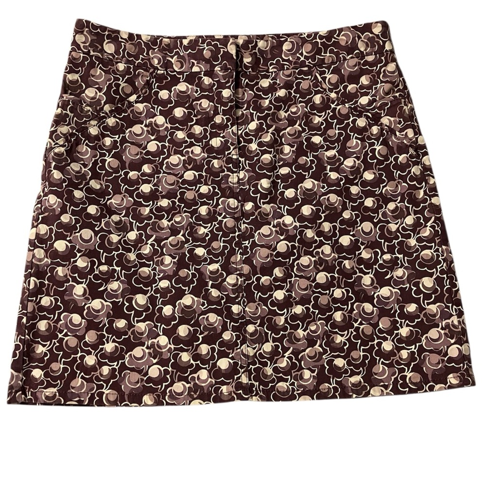 Ann Taylor LOFT Women’s Straight Skirt – Size 10 – Retro Floral Print